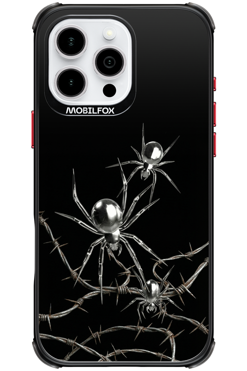 Silver Spiderz 2.0 - Apple iPhone 16 Pro Max