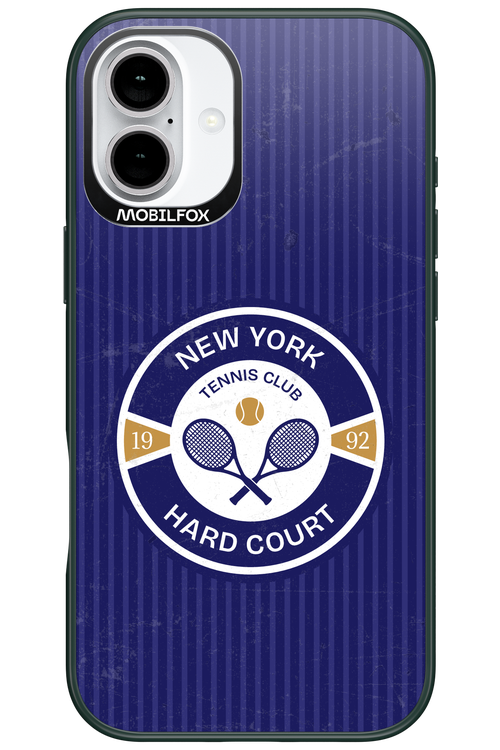 New York Hard Court Club 2.0 - Apple iPhone 16 Plus