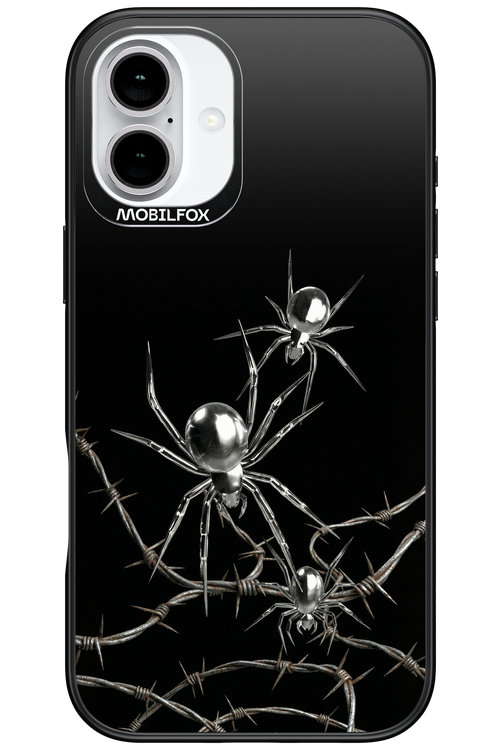 Silver Spiderz 2.0 - Apple iPhone 16 Plus