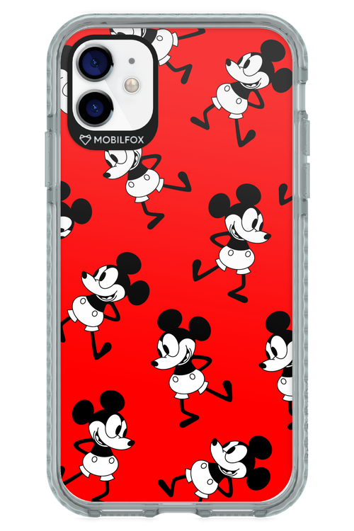 Iconic Mouse (red pattern) - Apple iPhone 11