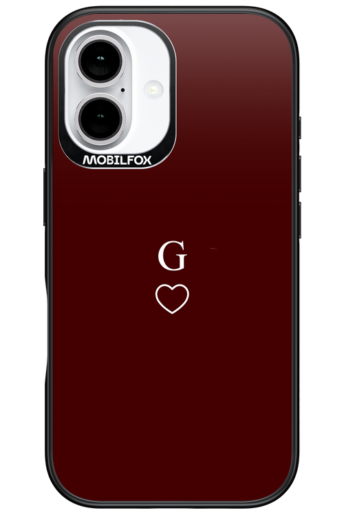 G Burgundia 2.0 - Apple iPhone 16