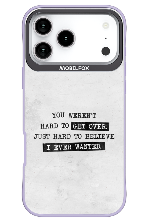 Hard to Believe - Apple iPhone 17 Pro Max