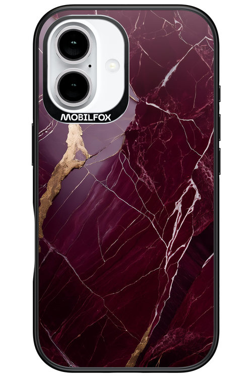 Burgundy Marble - Apple iPhone 16