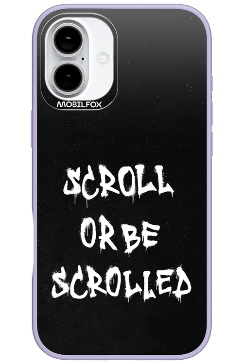 Scroll Black - Apple iPhone 16 Plus