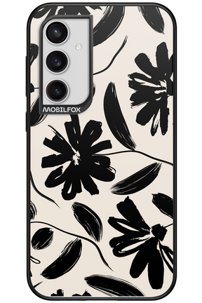 Monochrome Flowerss 2.0 - Samsung Galaxy S23 FE