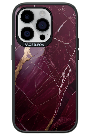 Burgundy Marble - Apple iPhone 14 Pro