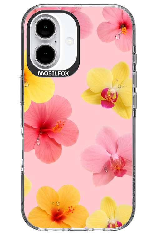 Sunset Flowers - Apple iPhone 16