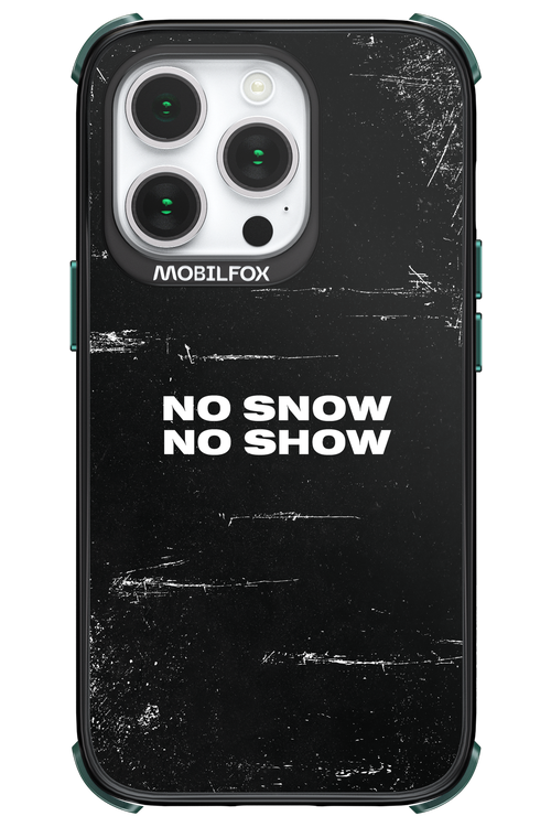 No snow, no show - Apple iPhone 14 Pro