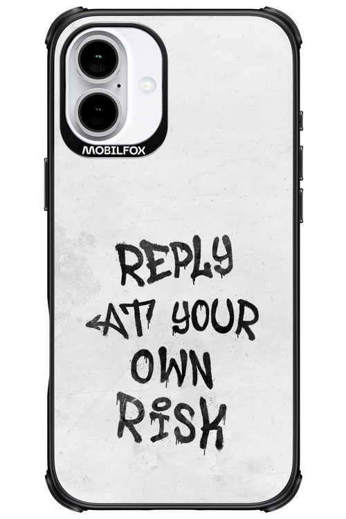 At Your Own Risk 2.0 - Apple iPhone 16 Plus