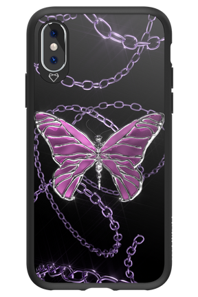Butterfly Necklace - Apple iPhone XS