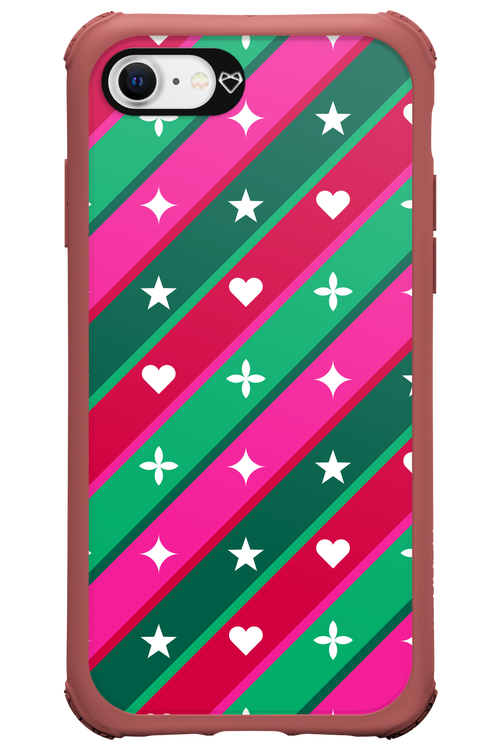 Christmas Stripes - Apple iPhone 8