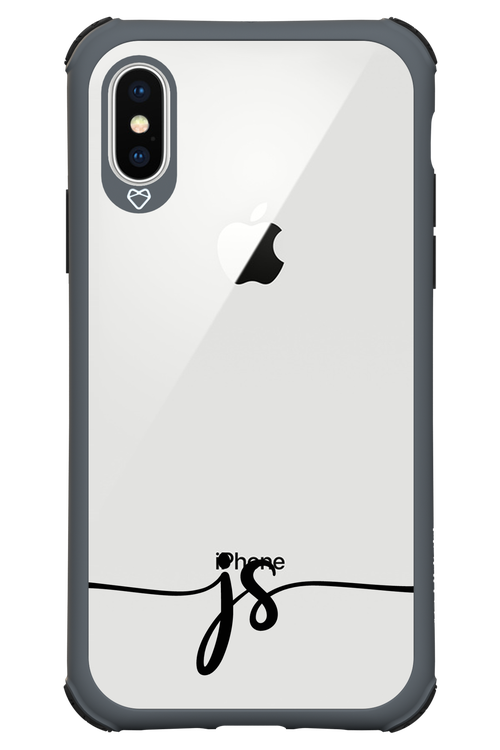 JS Monogram - Apple iPhone XS