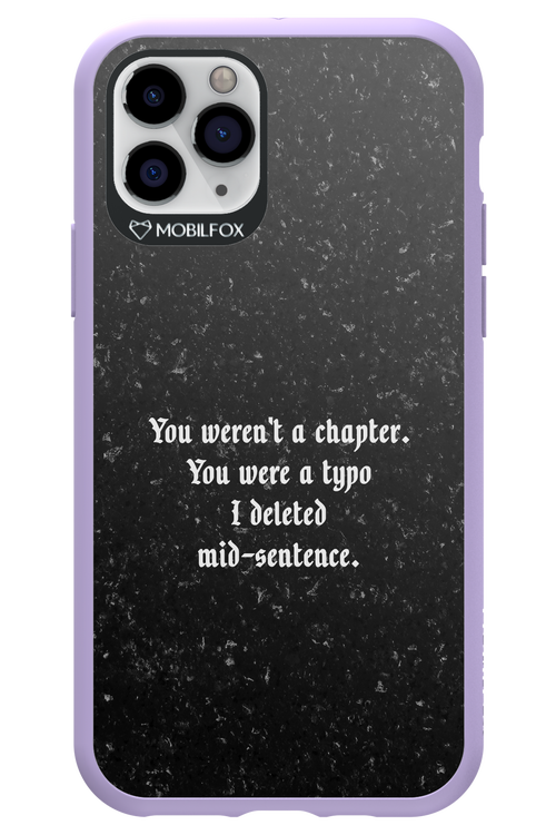 A Typo - Apple iPhone 11 Pro