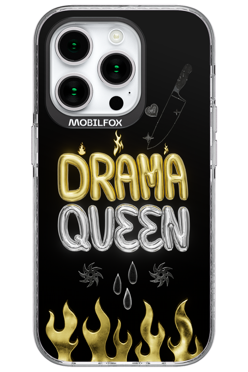 Drama Queen Black - Apple iPhone 15 Pro