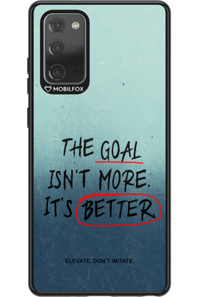 The Goal - Samsung Galaxy Note 20