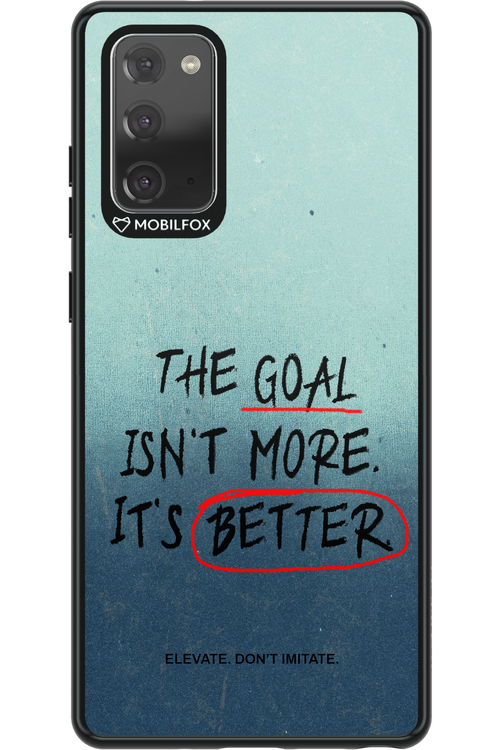 The Goal - Samsung Galaxy Note 20