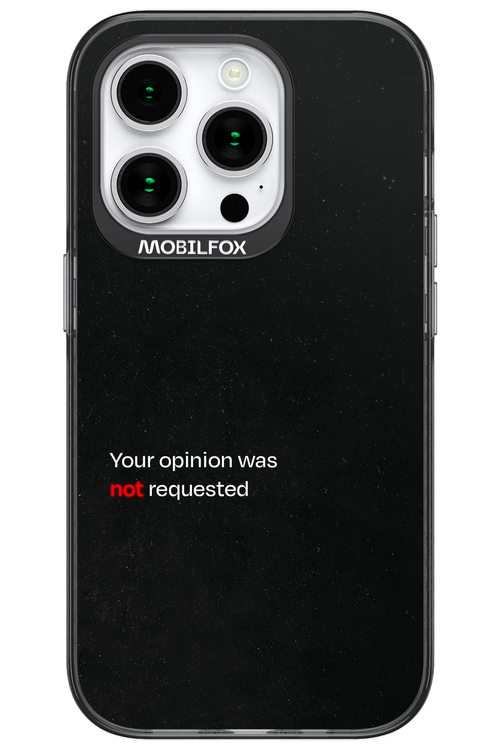 Not Requested 2.0 - Apple iPhone 15 Pro