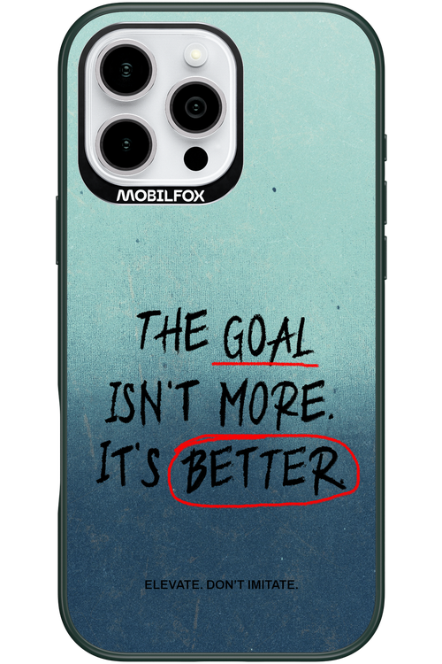 The Goal 2.0 - Apple iPhone 16 Pro Max