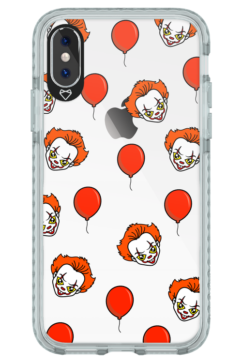 Mystery Clown (Transparent) - Apple iPhone X
