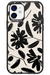 Monochrome Flowerss 2.0 - Apple iPhone 12