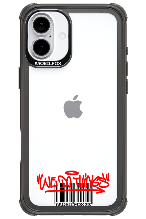 We Do Barcode - Apple iPhone 16 Plus
