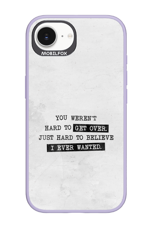 Hard to Believe - Apple iPhone 16e