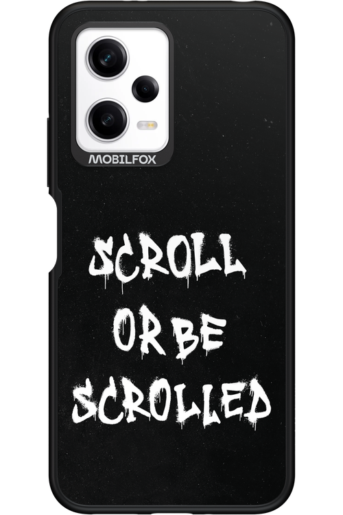 Scroll Black 2.0 - Xiaomi Redmi Note 12 5G