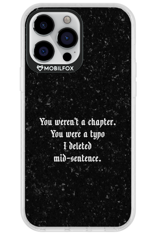 A Typo - Apple iPhone 13 Pro Max