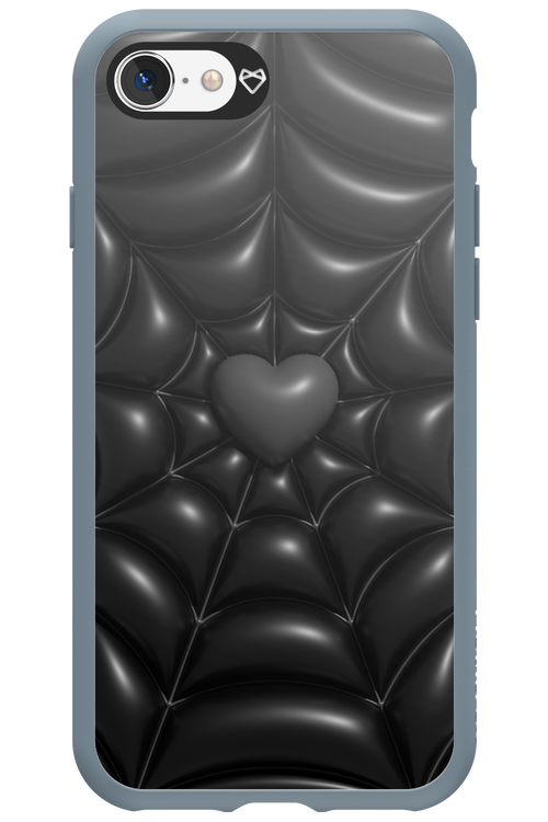 Black Spider Heart - Apple iPhone 8