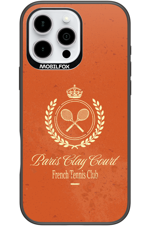 Paris Clay Court Club 2.0 - Apple iPhone 16 Pro Max