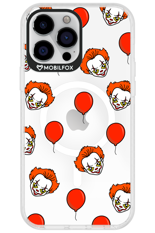 Mystery Clown (Transparent) - Apple iPhone 13 Pro Max