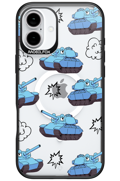 Tank Guy Transparent 2.0 - Apple iPhone 16 Plus