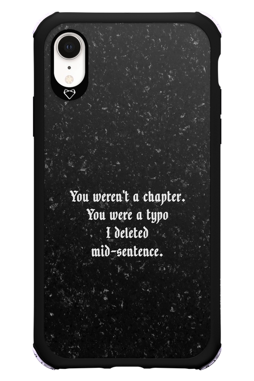 A Typo 2.0 - Apple iPhone XR
