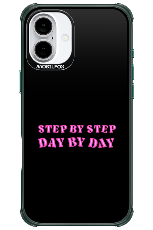 Step by Step Black - Apple iPhone 16 Plus