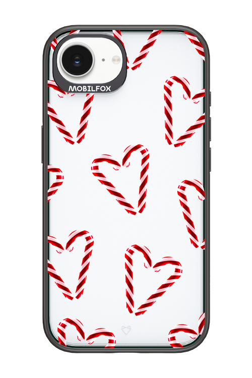 Candy Cane Hearts - Apple iPhone 16e