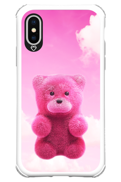 Pinky Bear Clouds - Apple iPhone X