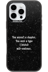 A Typo - Apple iPhone 16 Pro Max