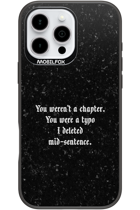 A Typo - Apple iPhone 16 Pro Max