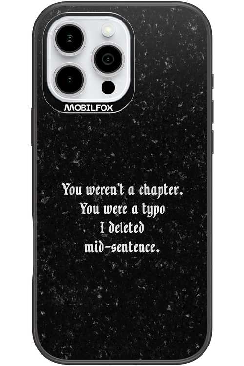 A Typo - Apple iPhone 16 Pro Max