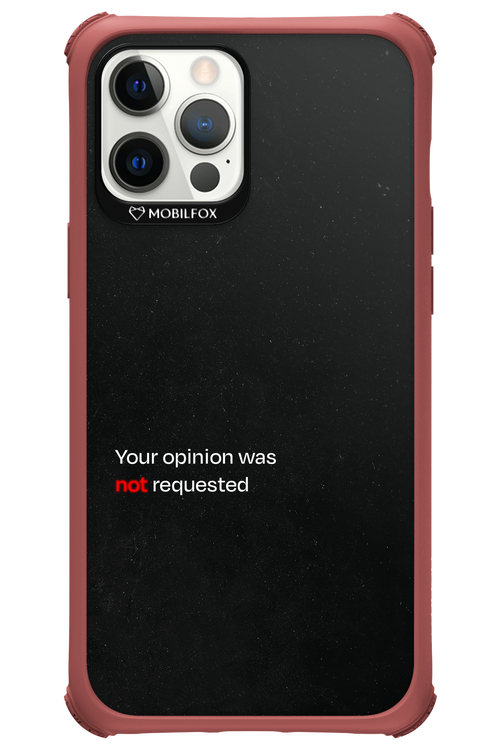 Not Requested 2.0 - Apple iPhone 12 Pro Max