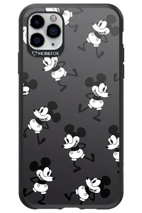 Iconic Mouse (antracite pattern) - Apple iPhone 11 Pro Max