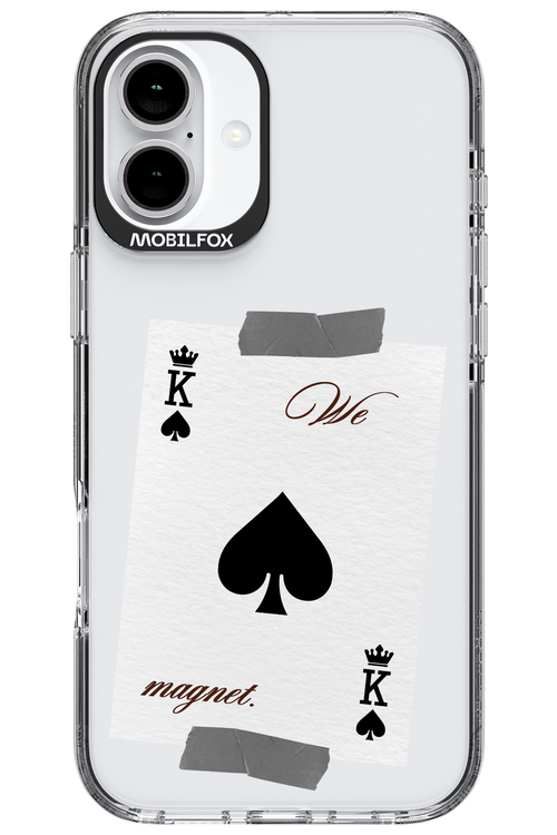 Magnet Transparent - Apple iPhone 16 Plus