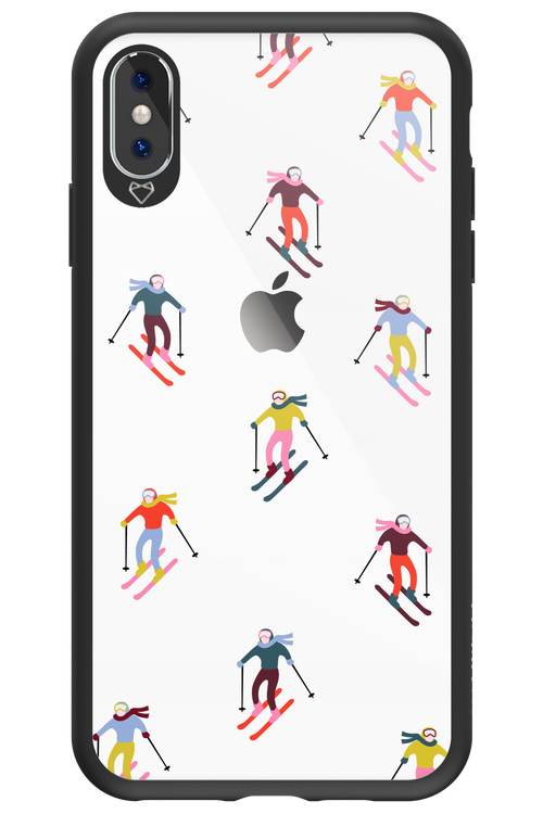 Snow Motion (Transparent) - Apple iPhone XS Max