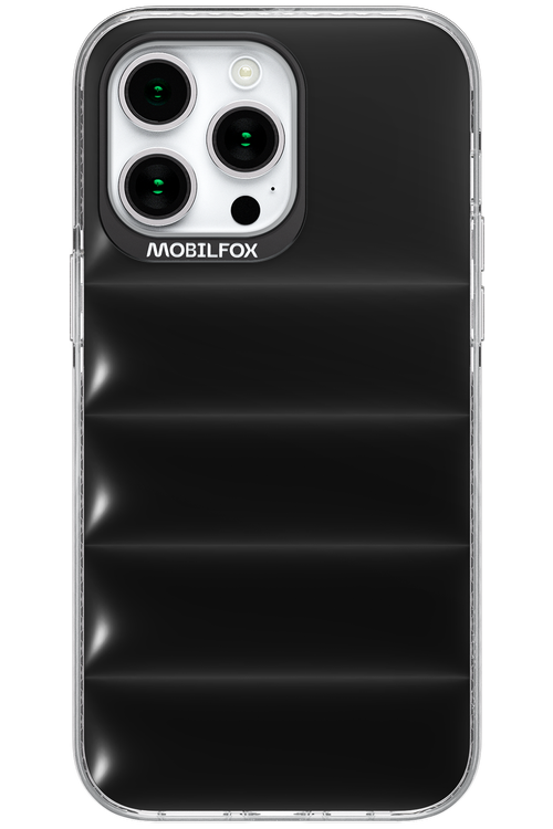 Black Puffer Case - Apple iPhone 15 Pro Max