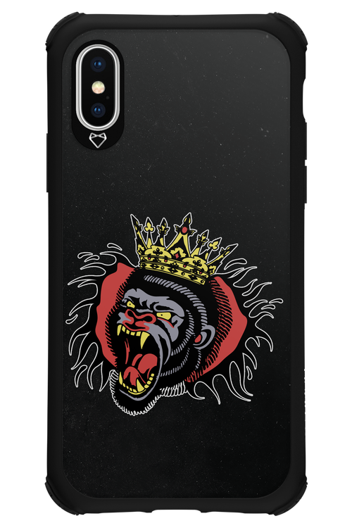 Monkey Rage Black - Apple iPhone XS