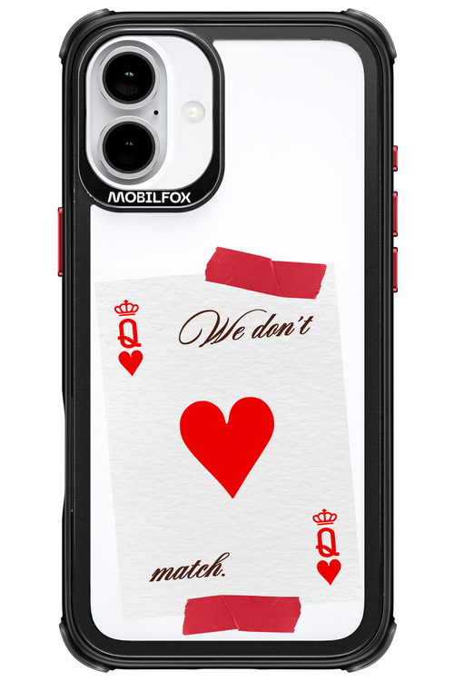 Match Transparent 2.0 - Apple iPhone 16 Plus
