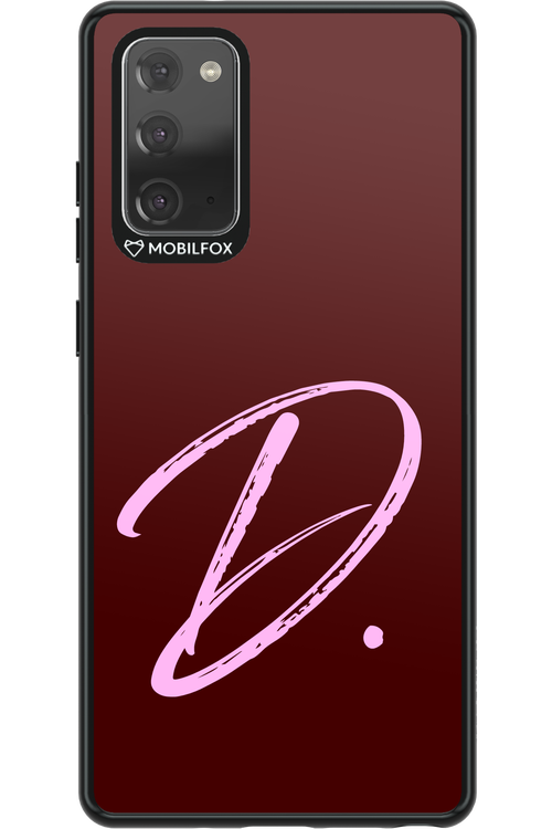 (Dark Blush) D 2.0 - Samsung Galaxy Note 20