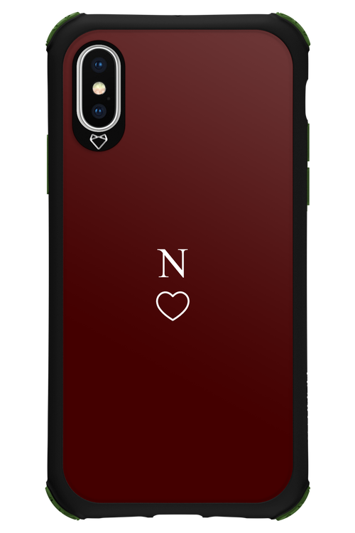 N Burgundia 2.0 - Apple iPhone X