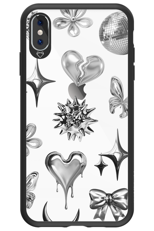 Silver Zone Transparent - Apple iPhone XS Max