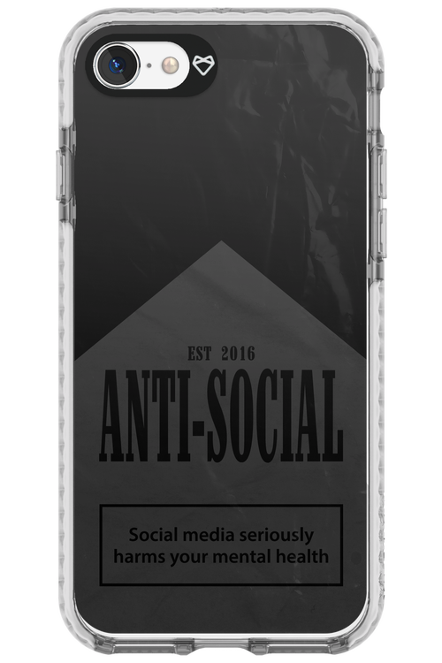 ANTI-SOCIAL (BLVCK) 2.0 - Apple iPhone SE 2020
